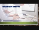 CSCS card types