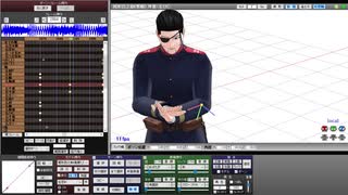 2020/02/19 23:21放送分_MMD作業_モーション修正 2