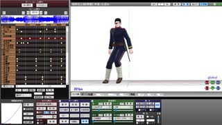 2020/02/20 01:39放送分_MMD作業_モーション修正 3