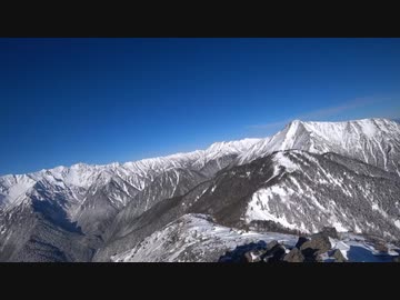 蝶ヶ岳・蝶槍攻略RTA（リアル登山アタック）年末再走　後半戦