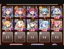 放置：大空の覇者 神級EX【千年戦争アイギス 英雄王+レオラ+イベユニ】