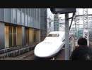 700系C54編成 引退記念装飾 東京駅入線