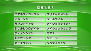 最終追い切り京都牝馬S2020 GⅢ