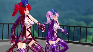 【重音テト　小春音アミ】No_title【MMD】