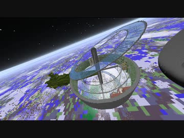 【Minecraft】重力に心を縛られずに生きていく42機【Voiceroid】