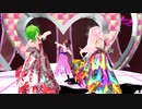 【MMD】ハッピーシンセサイザ【巡音ルカ　GUMI　夜道雪】