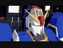 【MMDガンダム】Zガンダム変形シーン(モーションとカメラの練習)