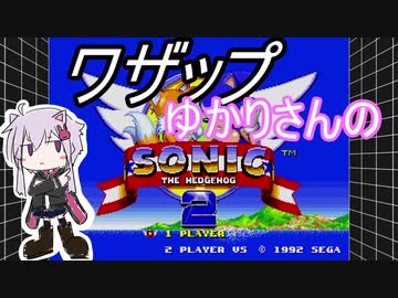 【ソニック２】ワザップゆかりさんのソニックザヘッジホッグ２【裏技】