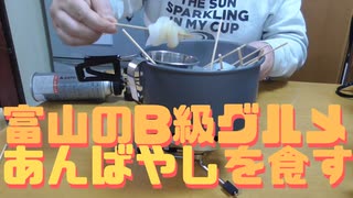 富山のB級グルメ「あんばやし」を食す