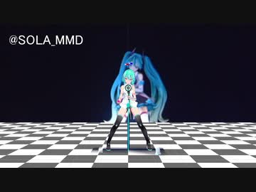 【MMD】『砂の惑星』マジカルミライ風【MMDモーション配布あり】正面カメラVer
