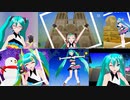 【Switch】初音ミク Project DIVA MEGA39’ 『Catch the Wave(６人別髪型版01)PV』