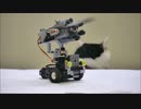 レゴでキャノン砲を6連射するオトナゲナイメカを作ってみた。