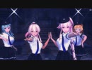 【MMD】婦警さんコスな由良・島風・阿武隈・鈴谷で「REVOLVER 」（艦これ）【2K】