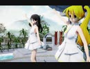 【MMD】黒髪らぶ・ネルさんで「CALL ME CALL ME」