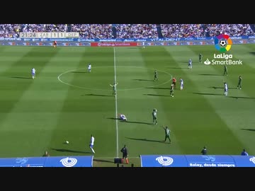 【和製フンメルス1G3Aの大活躍】サラゴサ 対 柴崎デポルティボ 【柴崎 後半良かったのに・・】