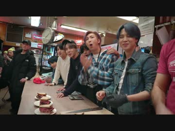 【 BTS 】BTS and Jimmy Serve Katz's Deli Pastrami Sandwiches in NYC【防弾少年団】