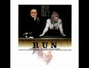 （土手の下を）RUN