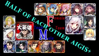 【VOICEROID実況】男女同数アイギス＋【第四回人気闘兵決定戦編】