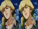 ガンダム0083 BD版とDVD版　画質比較