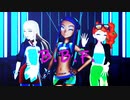【MMDポケモン】「B.B.F」By.色変えソニア、ルリナ、オリーヴ　（1080ｐ対応）　