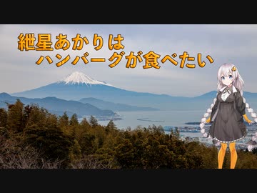 【1分弱車載前夜祭】紲星あかりはハンバーグが食べたい