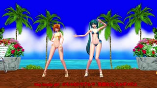 【MMD】【めんぼう式まつり2020】愛Dee～めんぼう式初音ミク&鏡音リン～