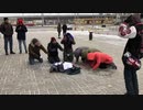 ドゲバンの練習をして開演を待つロシアンメイトさんたち
