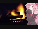 焚火シミュレーターを眺めて癒される茜ちゃん【Fire Place】