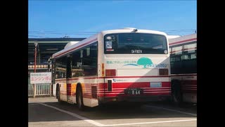 【平尾団地～柿生】小田急バス　04-F9074(いすゞKL-LV280L1改) 【バス走行音】