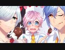 【人力A3!】イラスト付きミニカバー詰め!【椋＆密＆三角・天馬・誉】