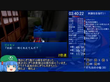 【RTA】冒険時代活劇ゴエモン100% 7:16:07 part6/10
