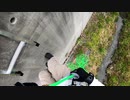 ある雨の日の懸垂下降訓練