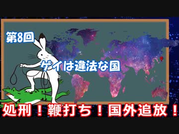 ゆっくりゲイ解説 #8 「ゲイは違法な国」