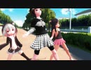 【MMD】ちびメドと手下が通学路でかいしんのいちげき！
