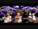 【MMD】金剛さんとこの3人娘に「桃源恋歌」踊ってもらった　再うｐ版【艦これ】