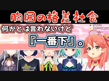 残酷なホロライブの乳格差に言及するさくらみこ