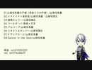 【人力刀剣乱舞】山猫組カバーまとめ（８曲）