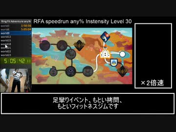 リングフィットアドベンチャー負荷30 any％RTA 22:13:01 【ゆっくり解説】part8
