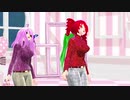 【重音テト　闇音レンリ　櫻花アリス】Heal_Me【MMD】