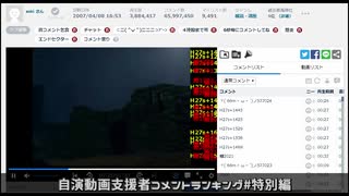 【祭】6600万コメ＆日鯖6100万コメ達成の瞬間+自演支援者コメントランキング#10