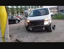 バニラ団地そばで起きた交通事故を写すブラジル人YouTuber