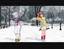 【MMDホロライブ】夏色吹雪＆おかころでNyanyanyanyanyanyanya!