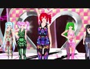 【重音テト　小春音アミ　櫻花アリス】チャンバラジョニー【MMD】