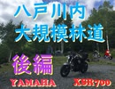 【実況車載動画】岩手 八戸川内大規模林道ツーリング 後編 (おわり)
