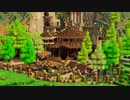 【Minecraft】山岳に交易の町を作る part5　-交易管理所-【ゆっくり実況】