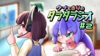 【東北きりたん】ウナときりのダラダラジオ #2【音街ウナ】