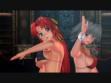 【東方MMD】咲夜さんと美鈴ちゃんに劣等上等を踊ってもらった
