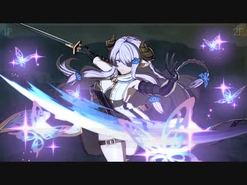 GBVS バブさん&amp;ナルメア 各種演出＆リアクション集