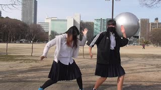 ダンスロボットダンス踊ってみた　【まこ＆みゆ】