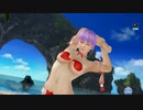 DoAX Venus Vacation :: Ayane Gravure Panel (Onifuku Invitation SSR) with malfunction and lotions